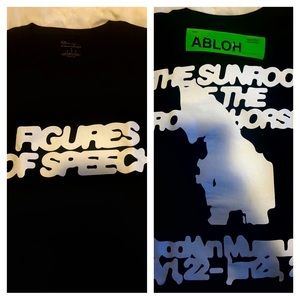 Virgil Abloh Figures Of Speech x  Sunroof Tee Size L Pyrex givenchy - Off White